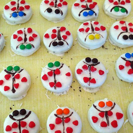 Lady Bug Oreos