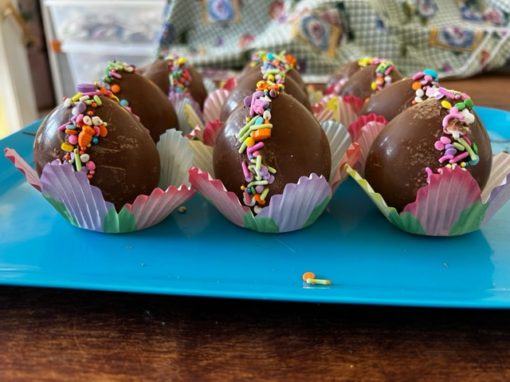 Candy Filled Chocolate Egg